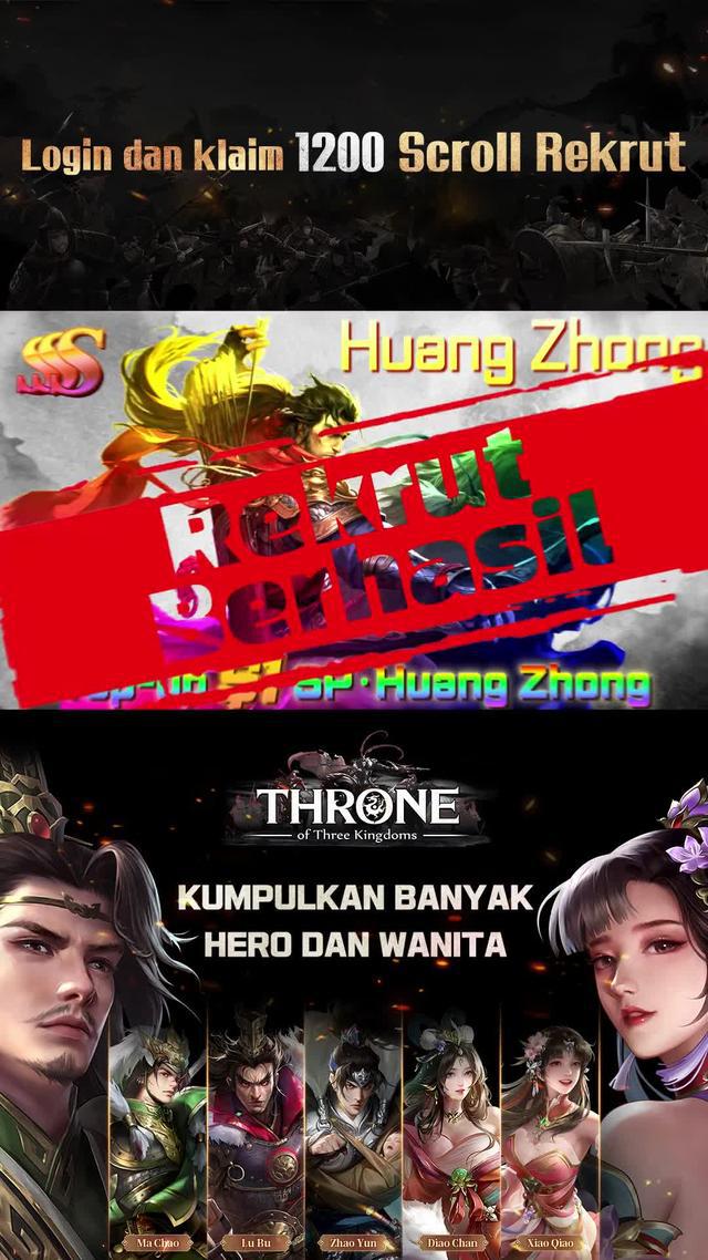 Pilihan Jutaan Ahli Strategi!Login untuk mendapatkan 1200X Gacha