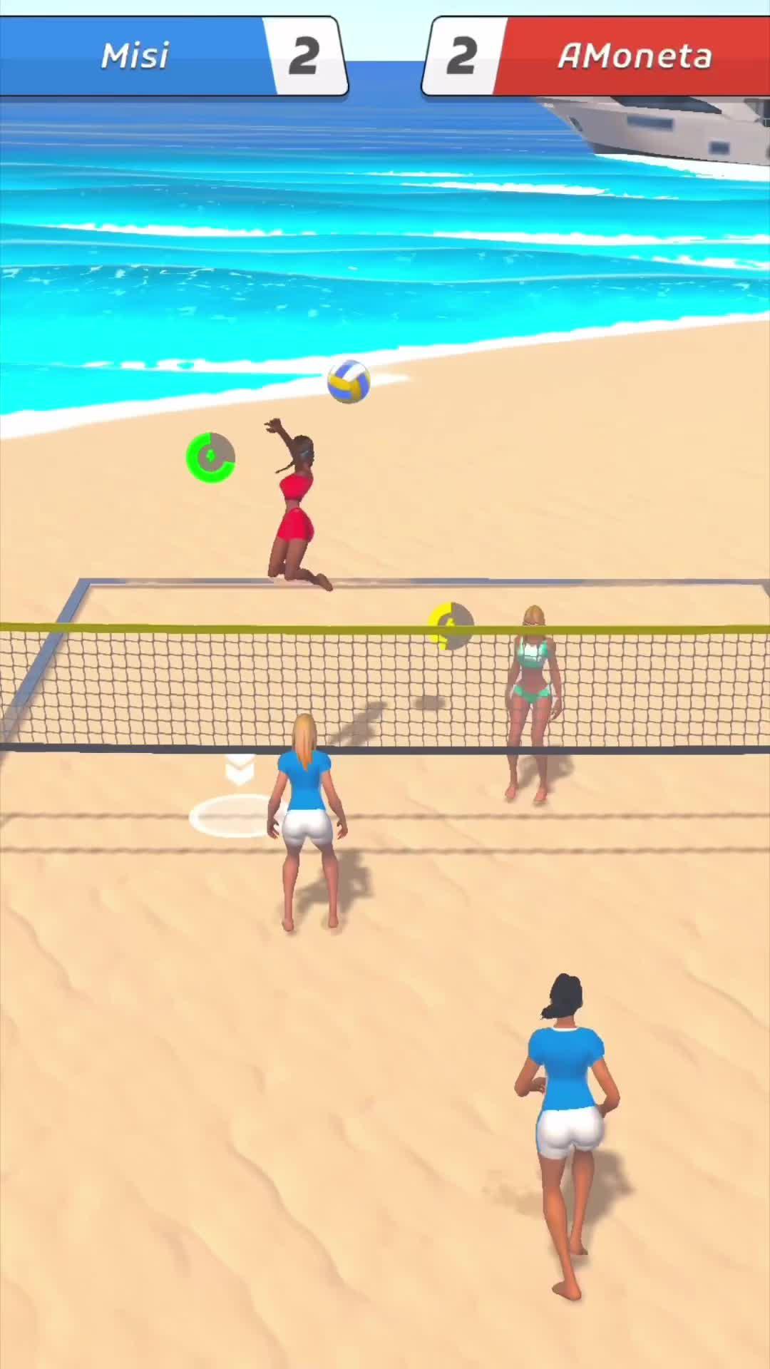 Can you become a volley superstar?