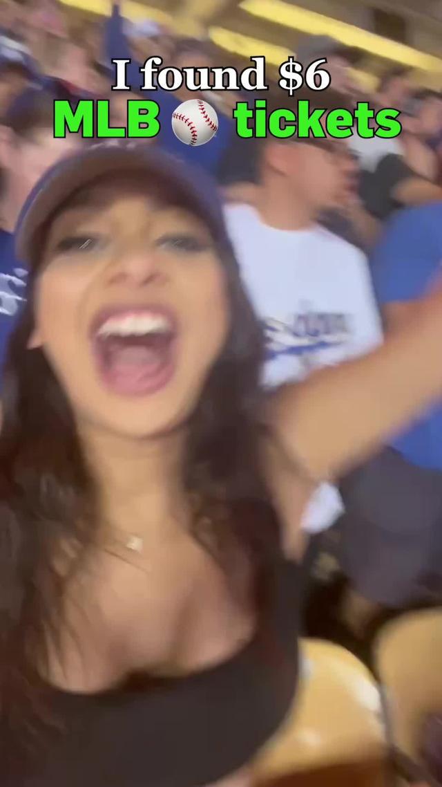 Watching Live >> On TV⚾️ Especially when tickets are just $6!@Gametime #mlb #gametimeapp 