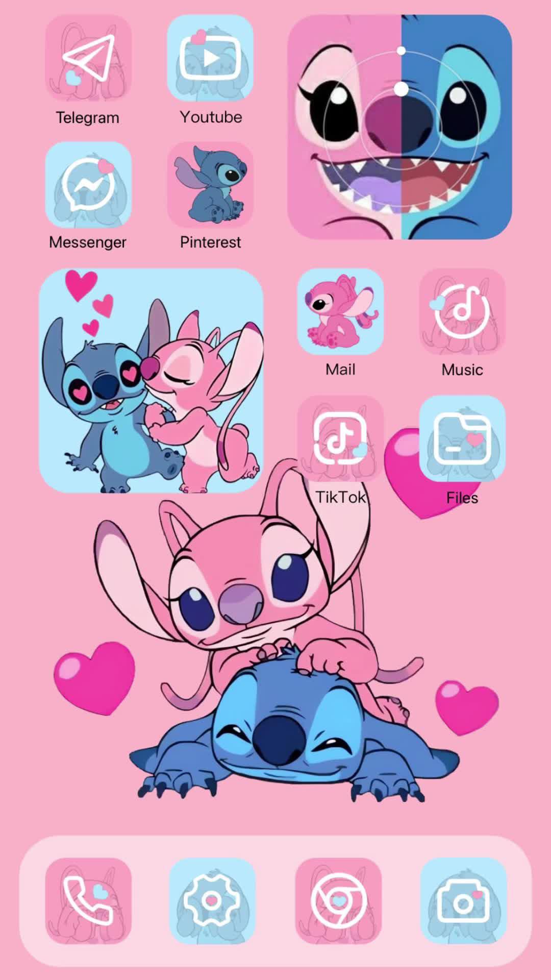 Set exclusive widgets & themes for your Phone