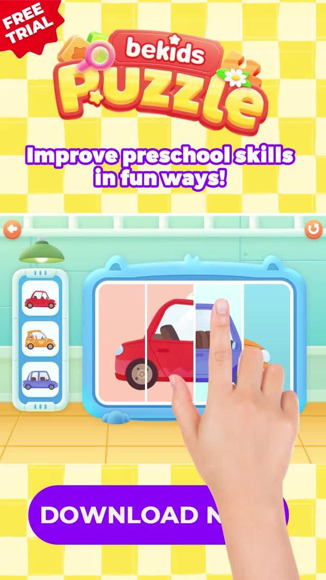 Kds will match shapes and patterns, find colors, and develop their logical thinking skills！