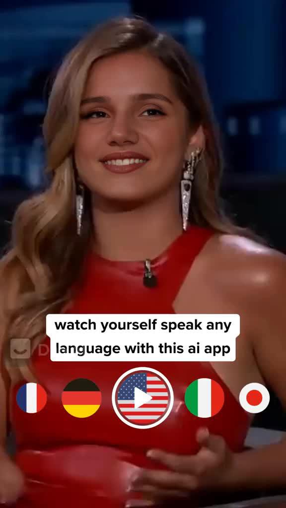 Speak in any language with AI