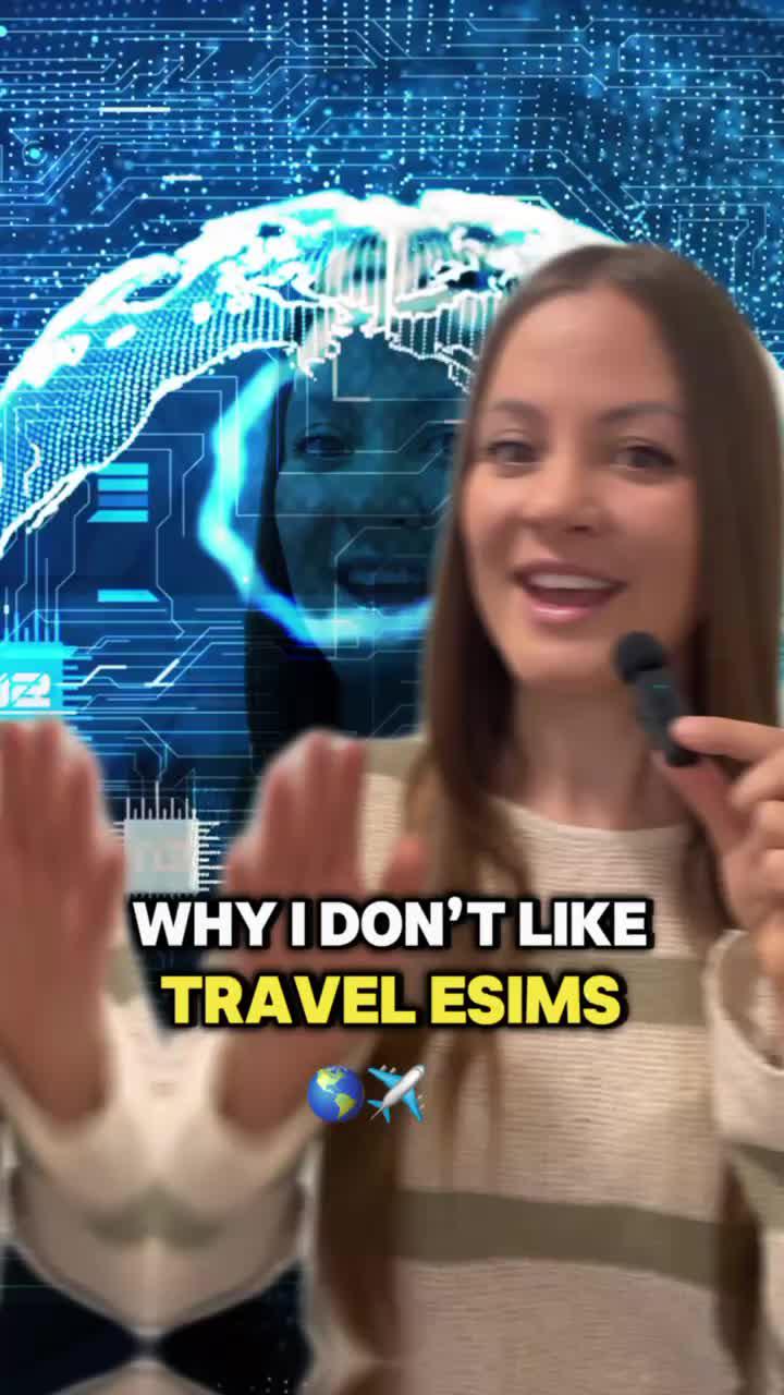 Travel eSIM. No data plans. Enjoy free data trial while traveling with no commitment. #traveler #esim #traveltiktok