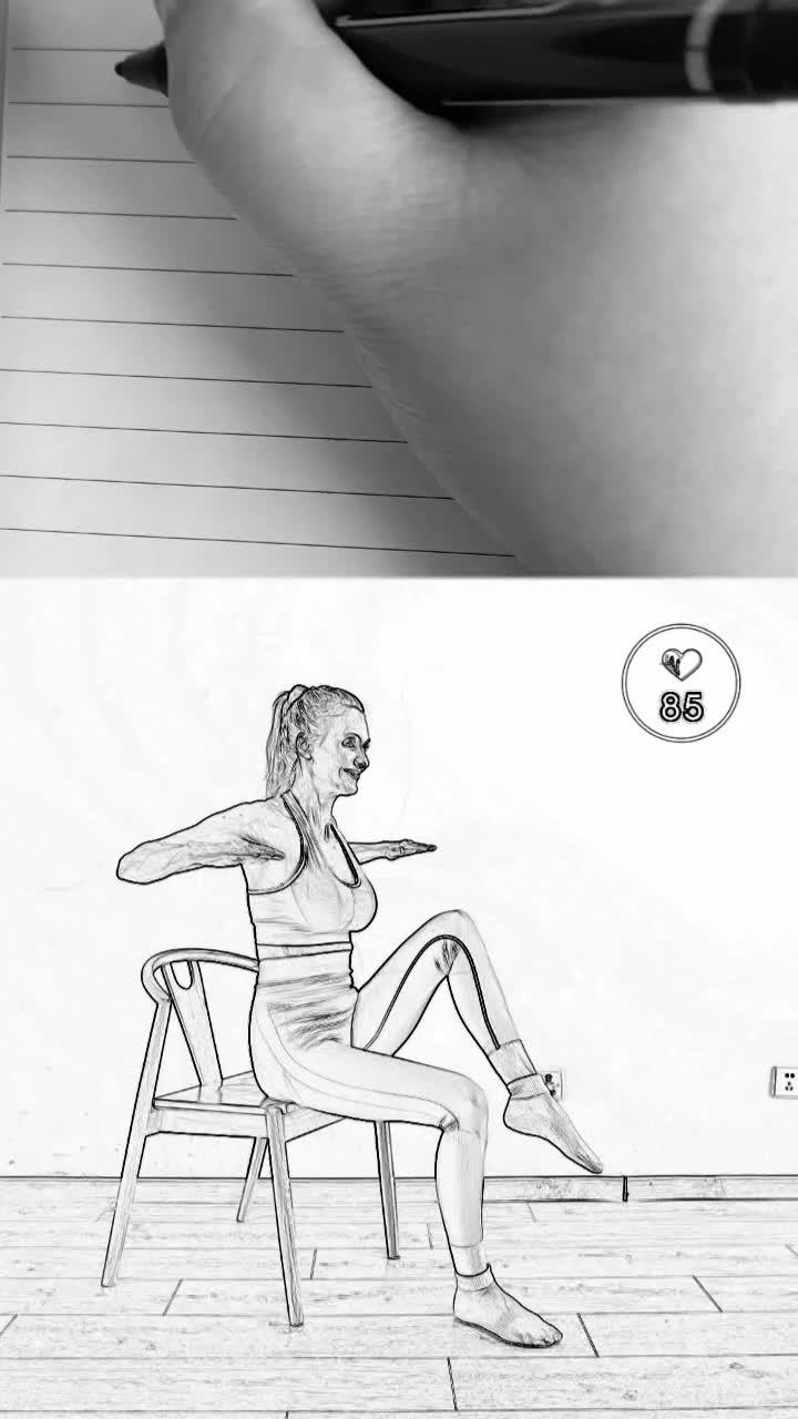 Lazy girl workout! Workout at home at any time, with zero equipment.