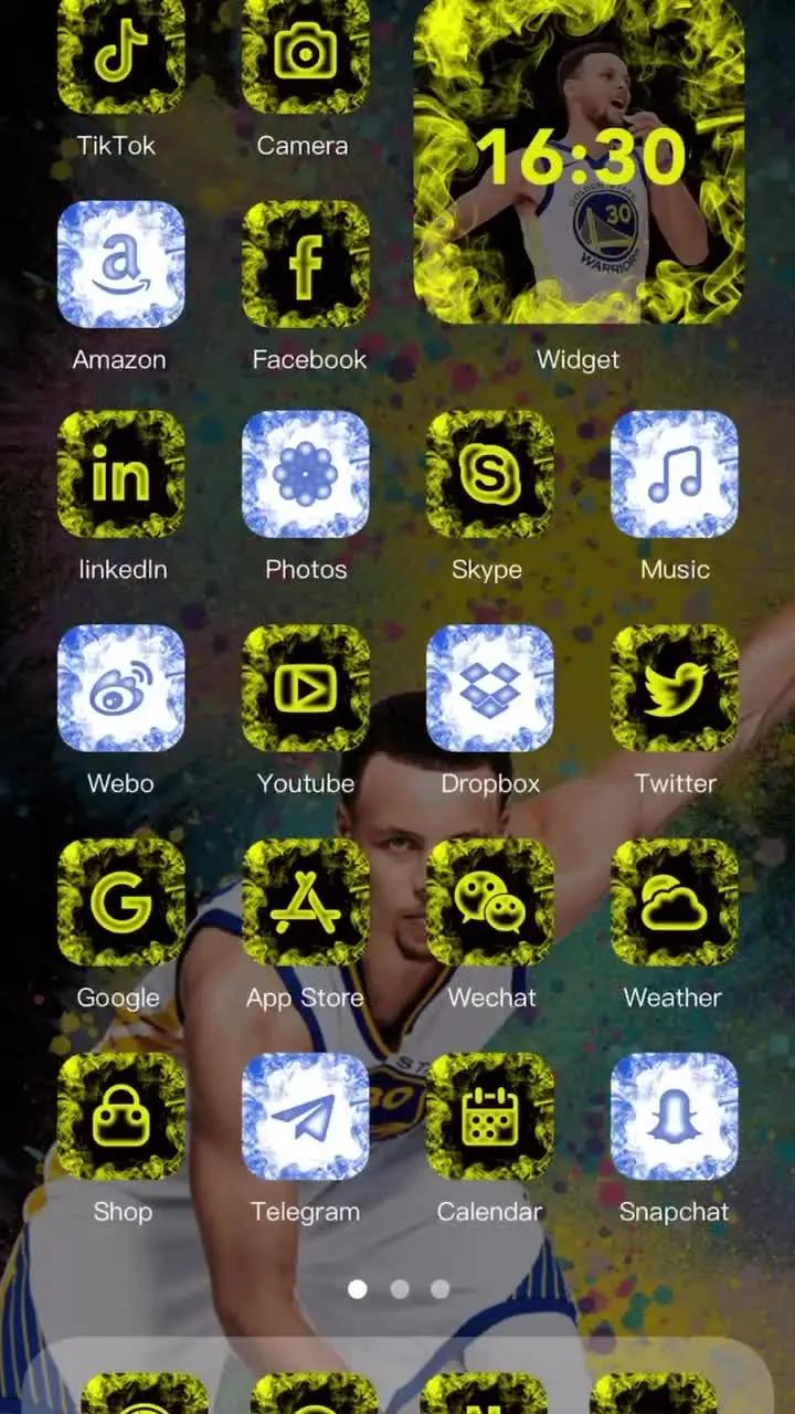 One Tap change your iCon!!