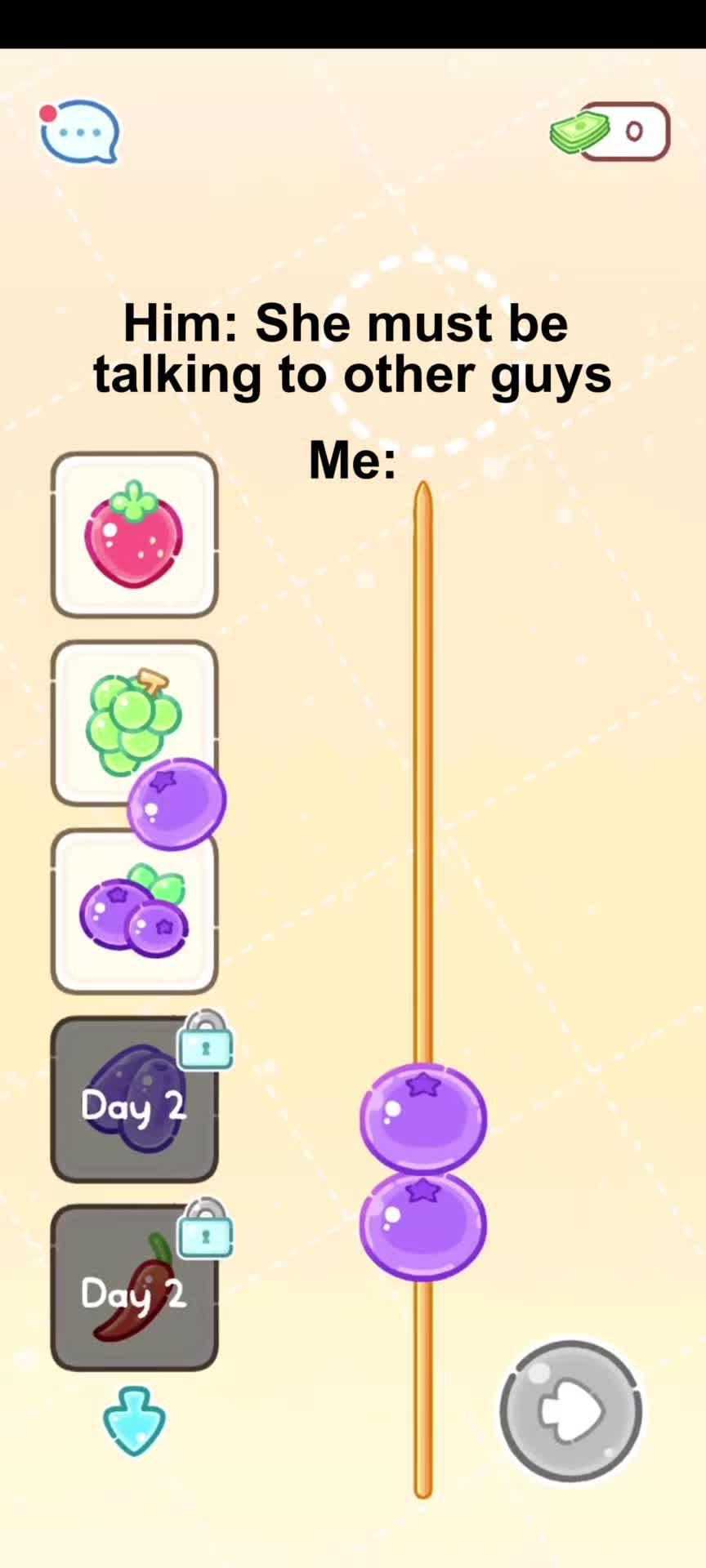 it's too addicting 😫 #fyp #tanghulu #tanghulumaster #cutegame #game #mobilegame #cookinggame #cooking #asmr #mukbang @Fidget Town Official