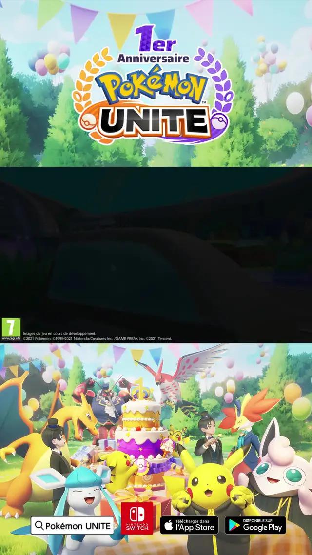 Pokémon UNITE fête son premier anniversaire!