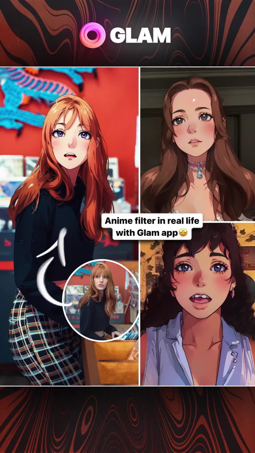 First AI anime with no background change