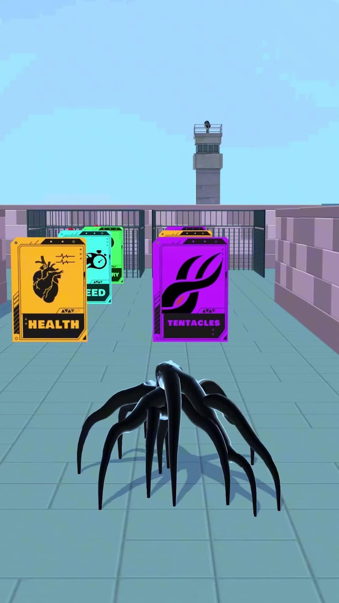 Upgrade your alien and win.
