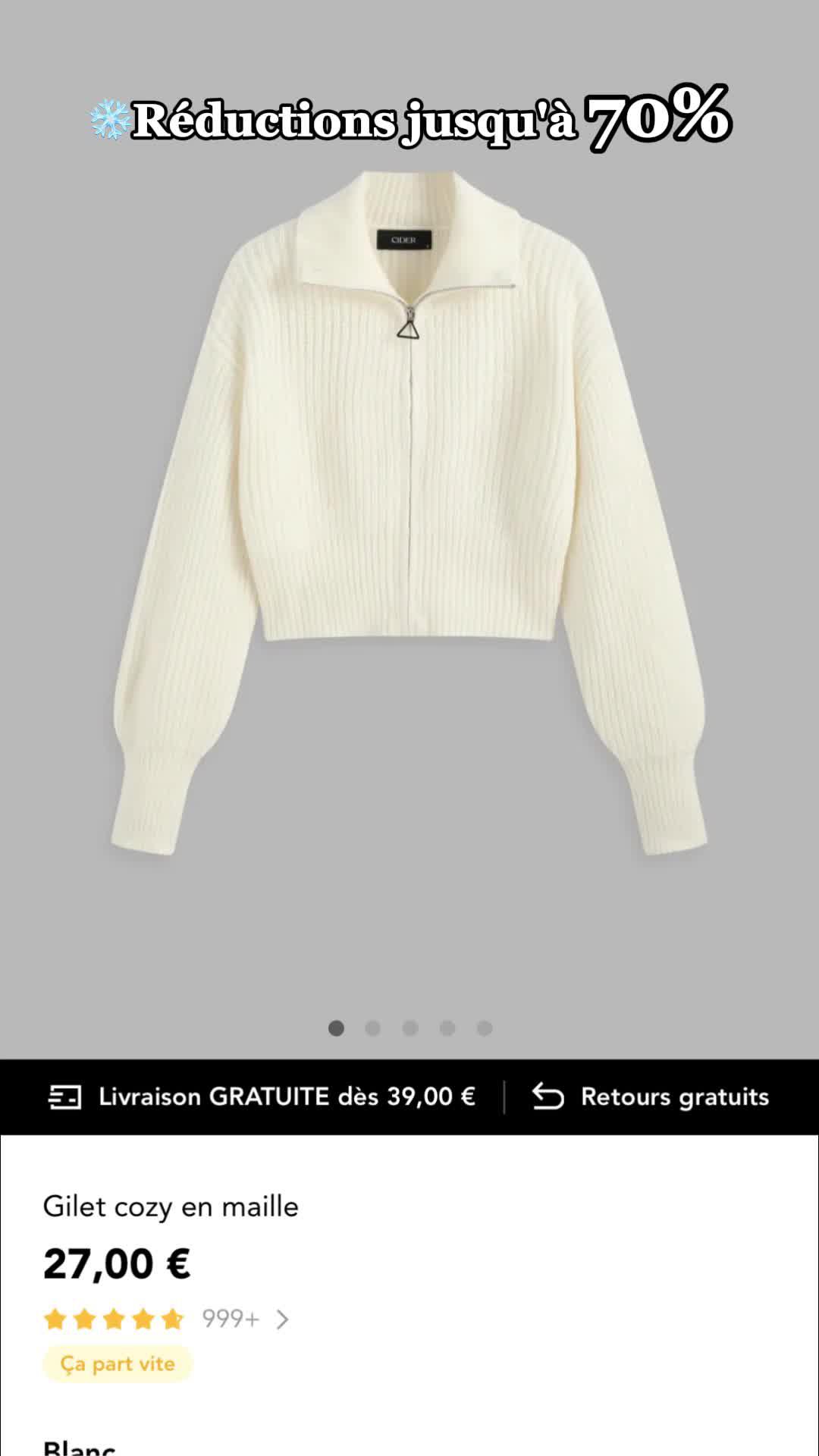 Dépêchez-vous ! Pour une durée limitée.