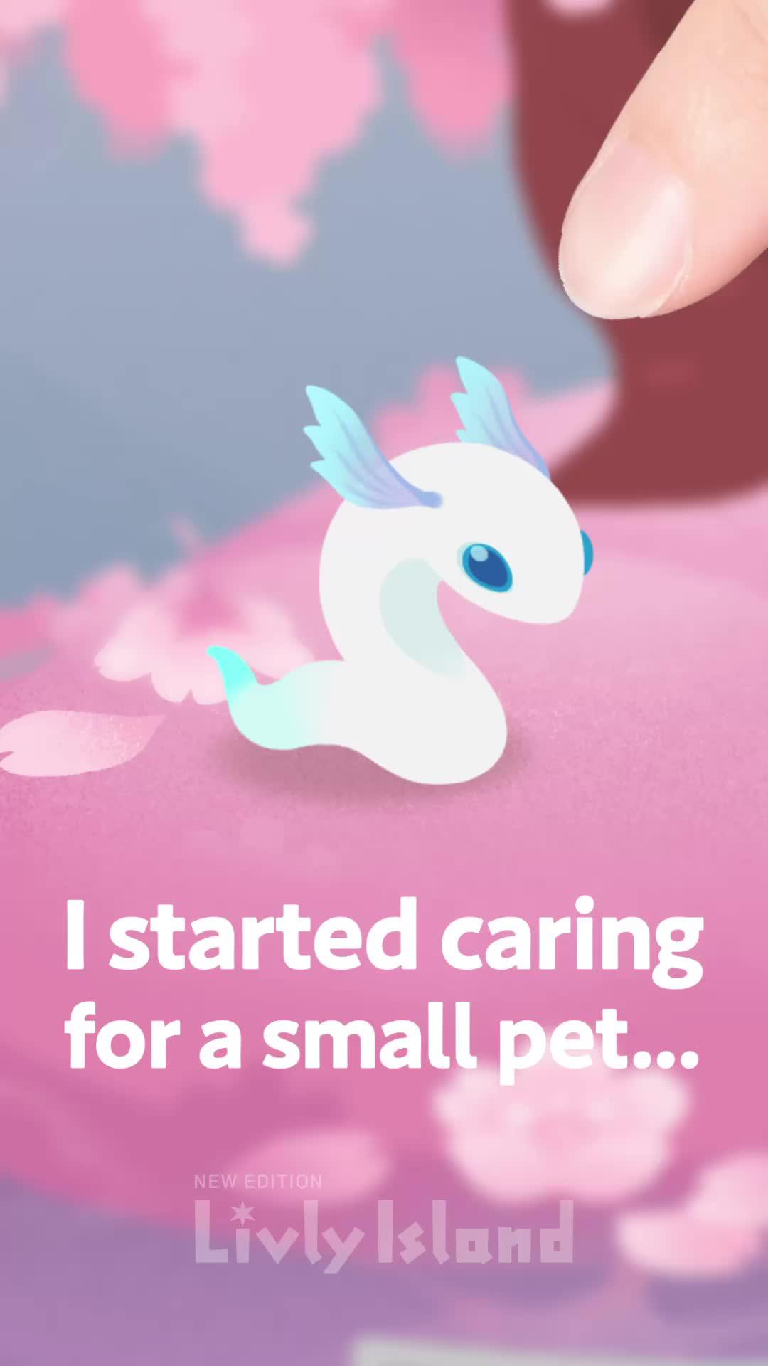 A relaxing pet app