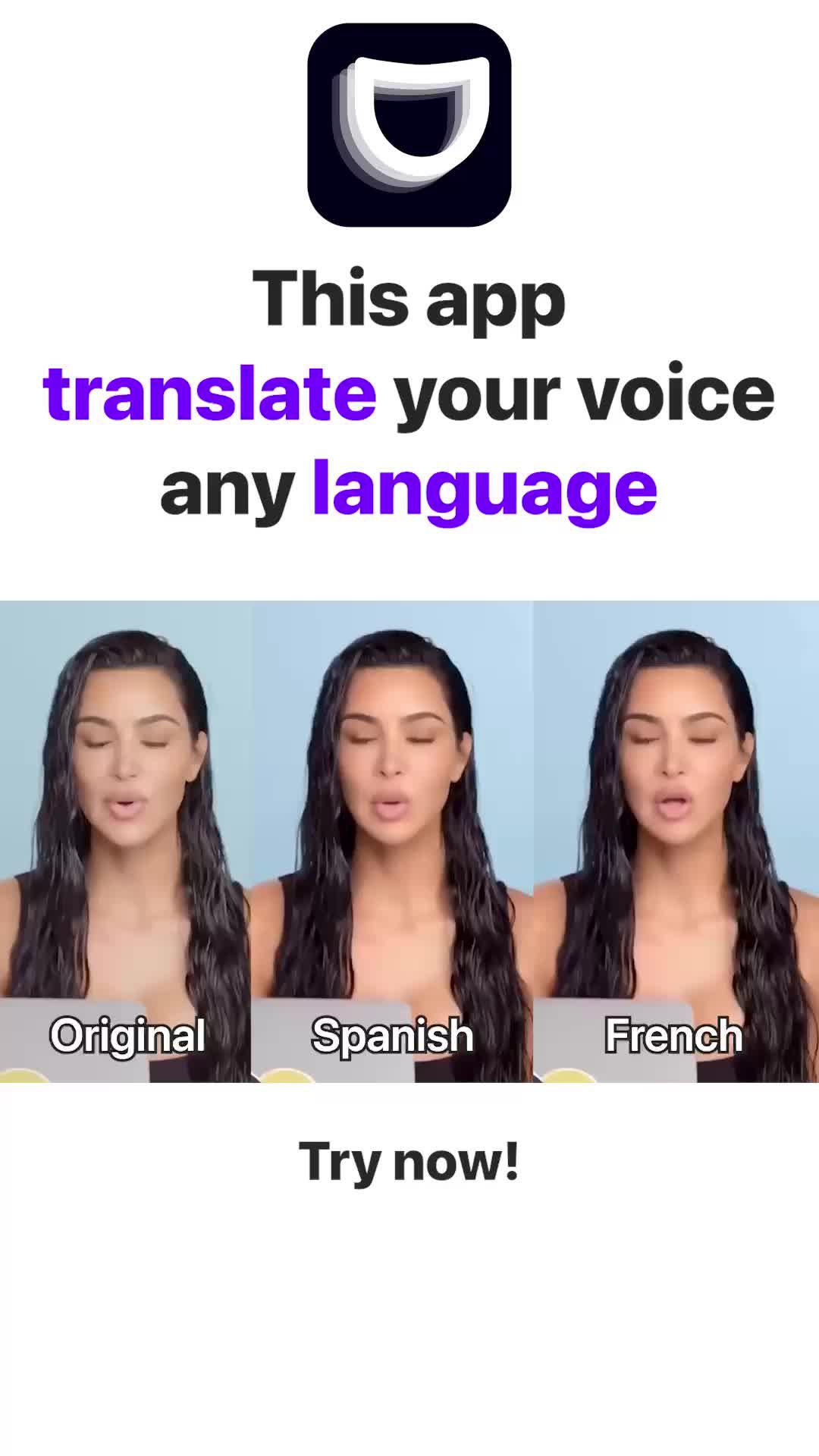 This app translate your video any language with lip sync try it now