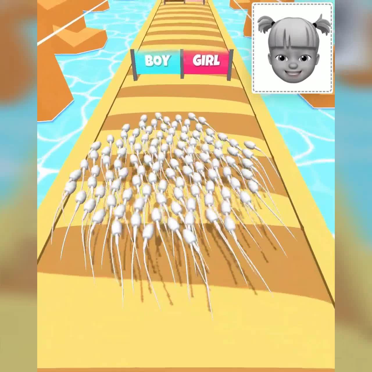 Only high IQ can make pink baby