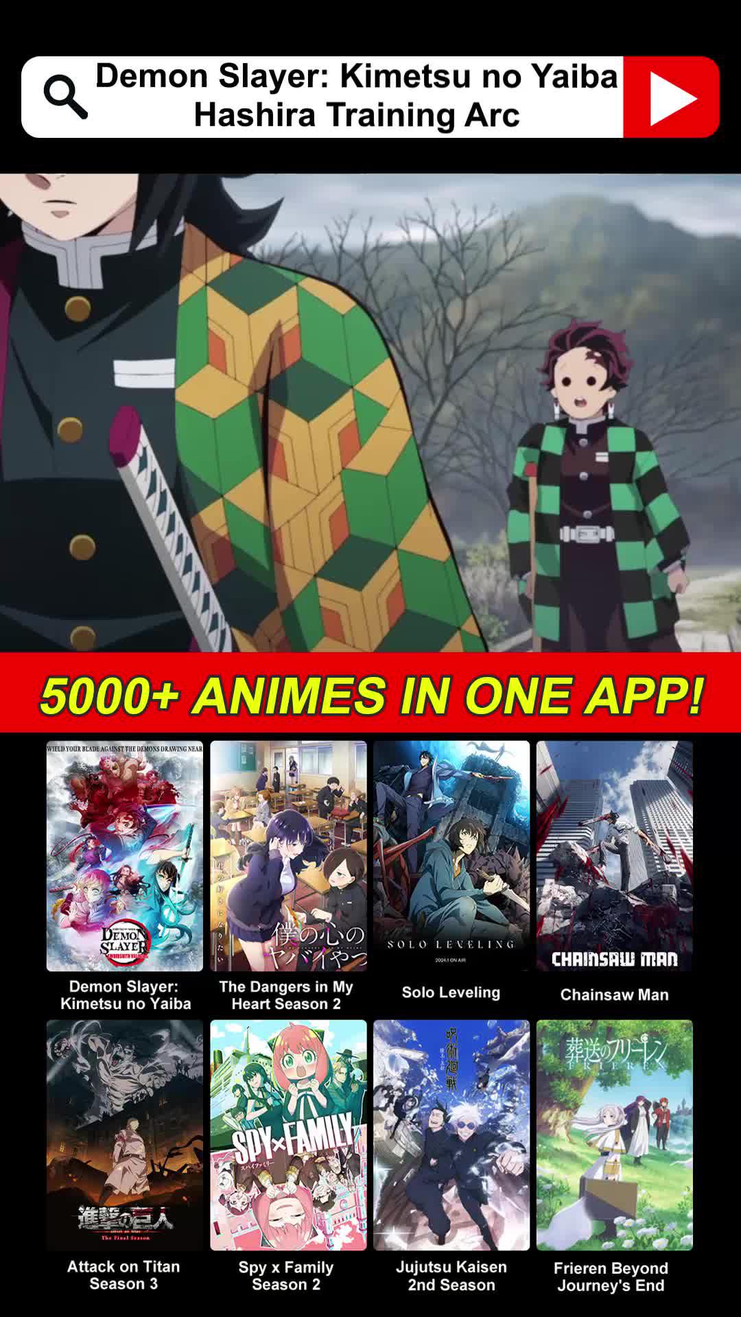 Watch your favorite anime