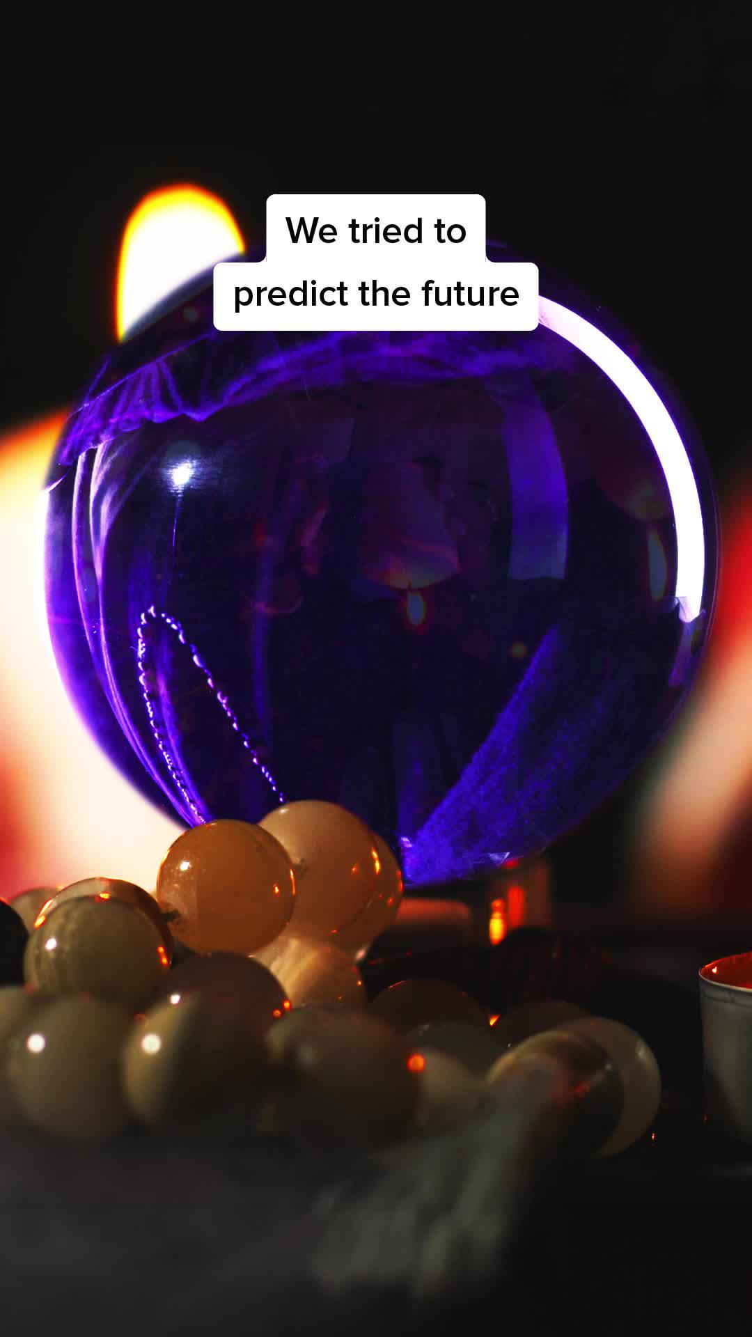 Just to clarify, we predict your future bills, NOT your future.