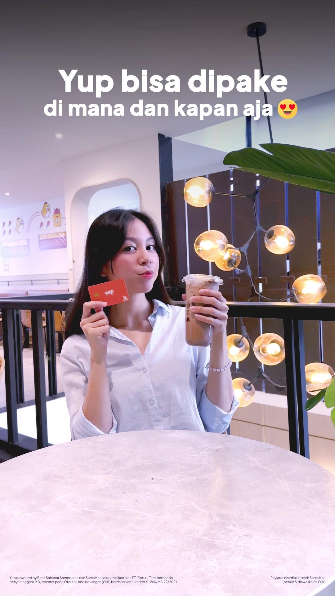 Mau belanja dimana aja dan kapan aja semua pasti aman karna Yup 🔥 #Yup#AggregatorForBetterPaylater #belanja #belanjaonline #belanjaoffline #jajan #nongkrong #ngopi #cafe