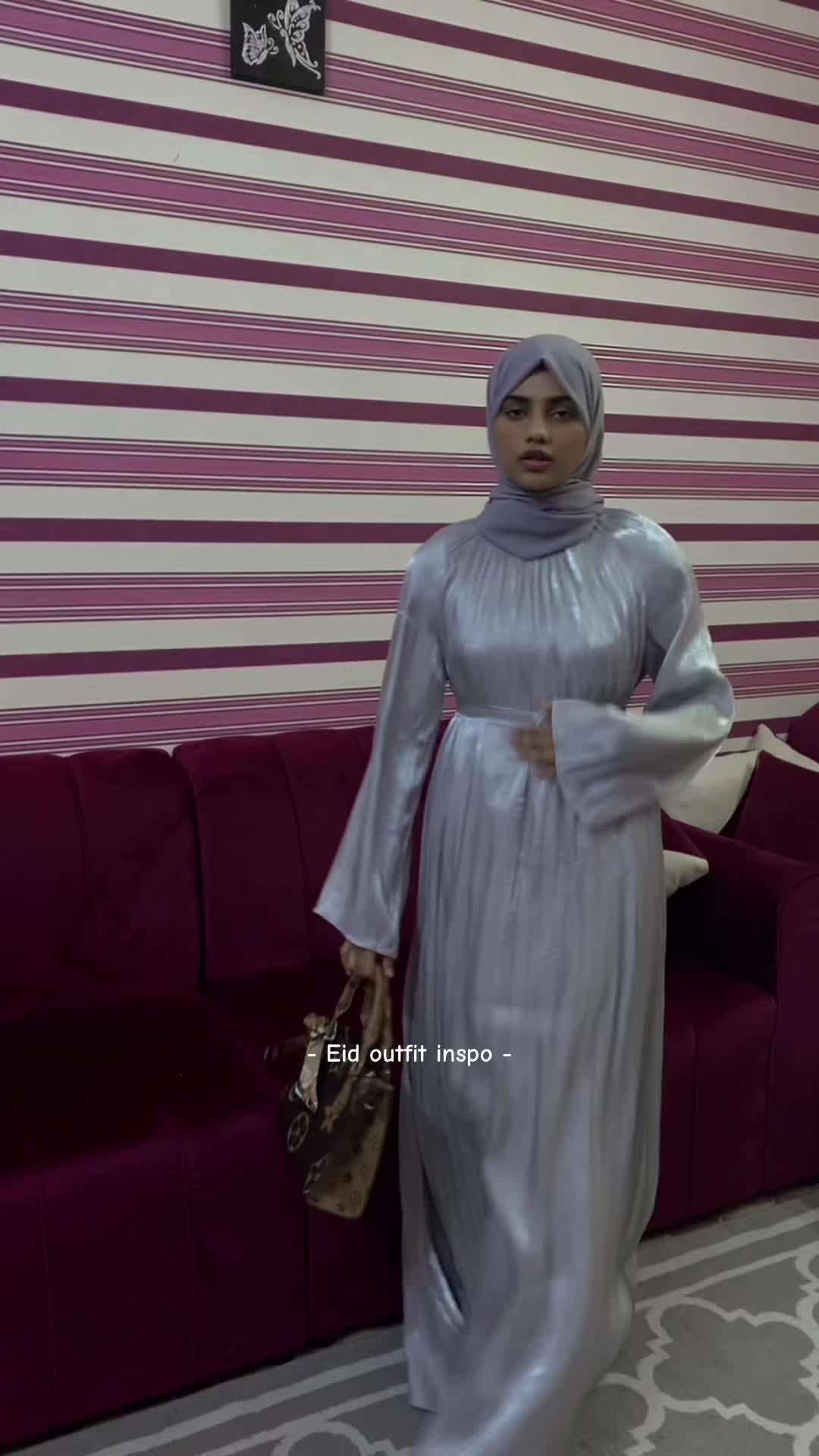 Ready for eid-ul-adha ? Outfit from- @chicpointofficial  Code:- ABCD12 Gown:- 541937 Bag:- 354112 . . . . #explore #fyp #style #viral #fashionblogger #eid #eidmubarak #eidfit #eidinspo