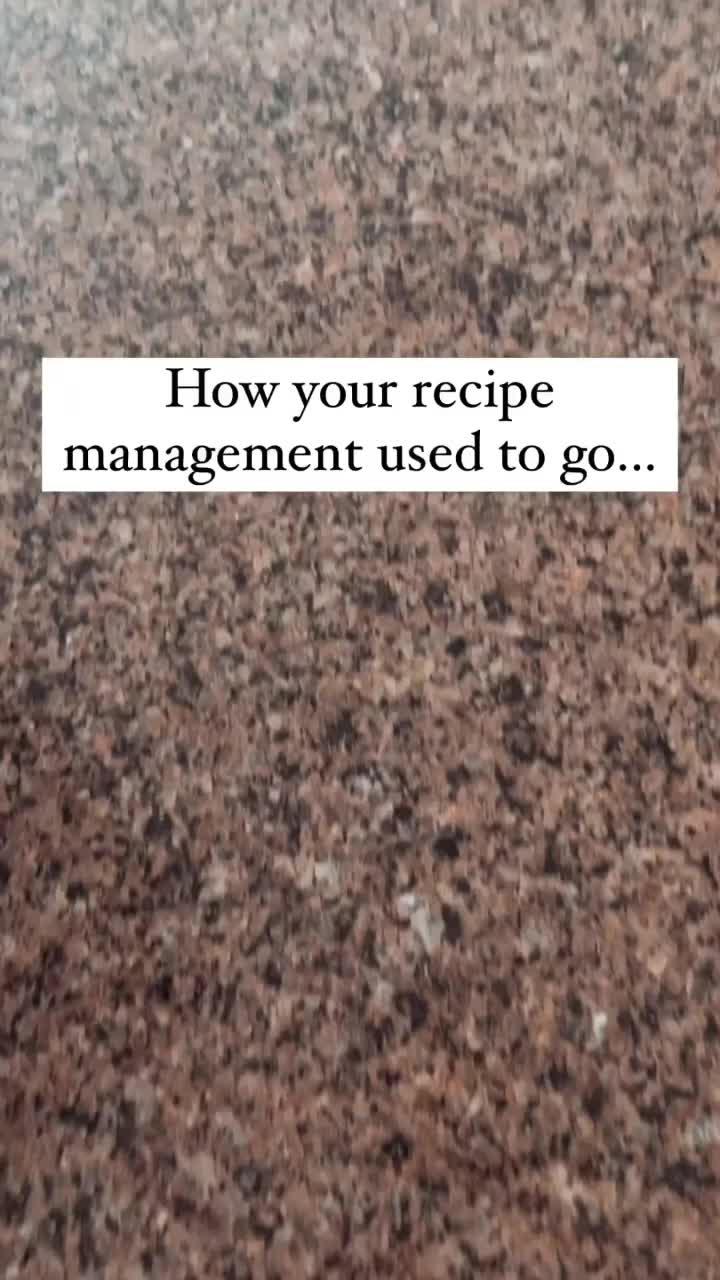Organize your recipes and family documents, including, insurance cards, receipts, and more