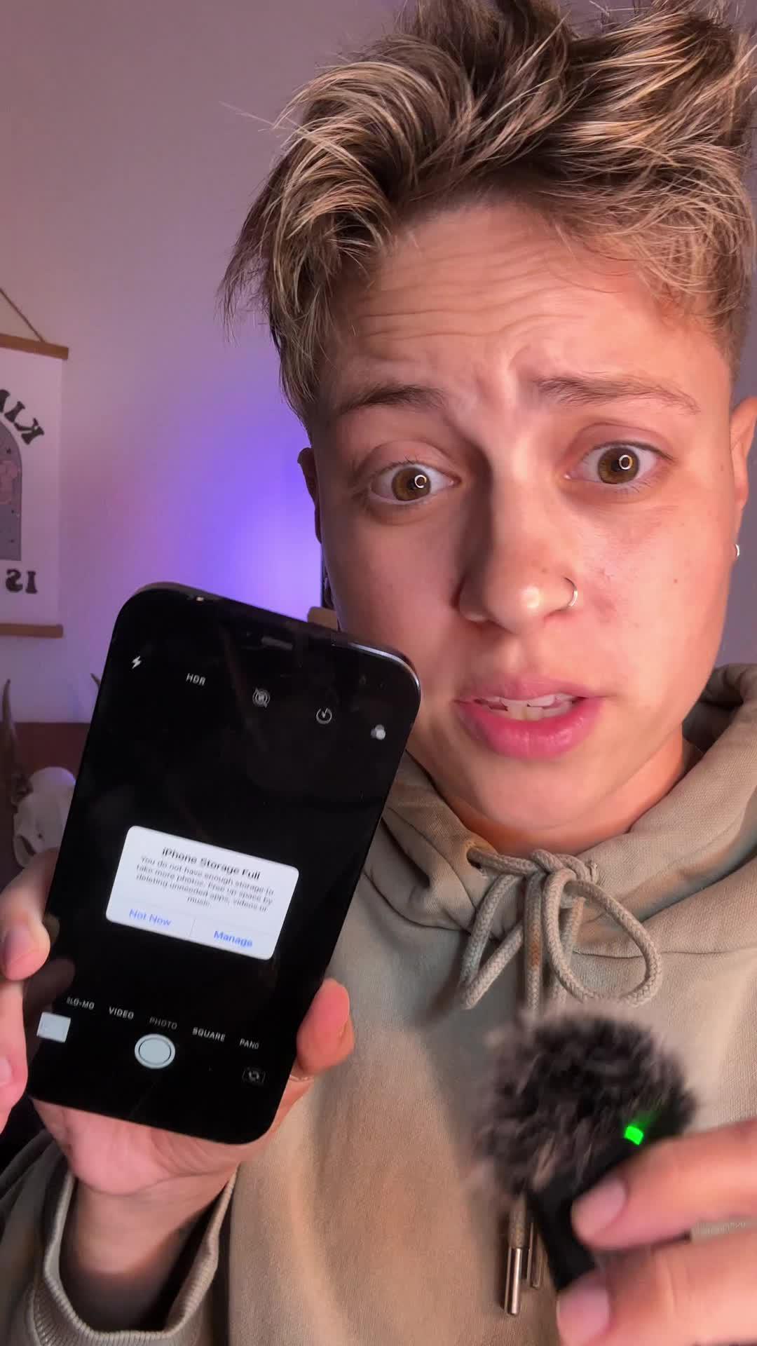 Free up iphone storage in seconds with Cleanup