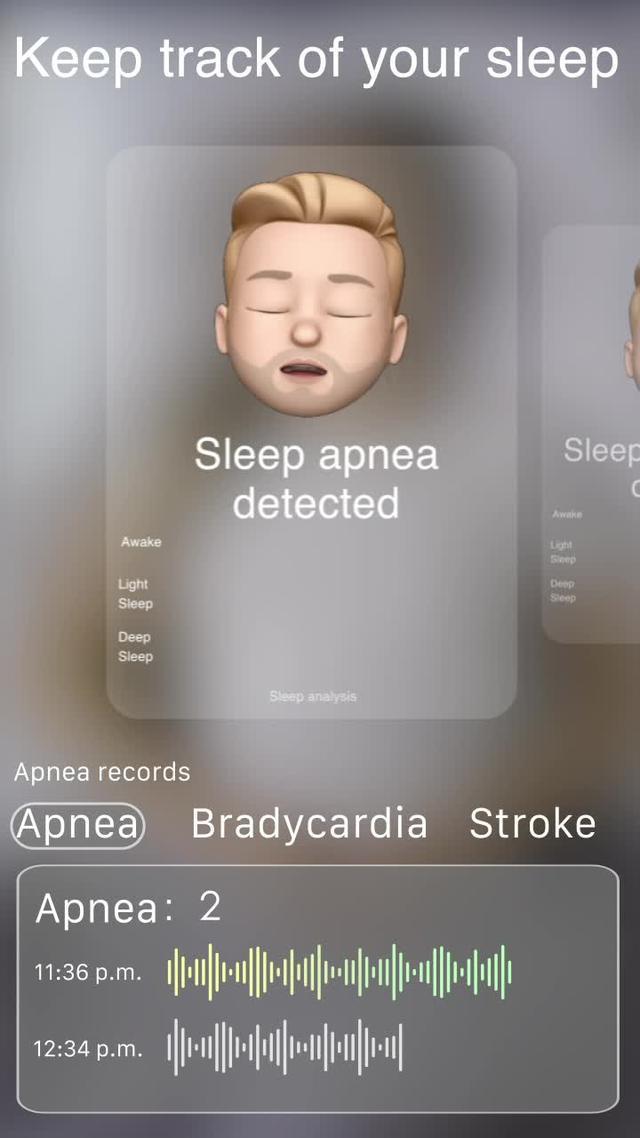 Get a good night‘s sleep and learn your patterns with Sleep Tracker.