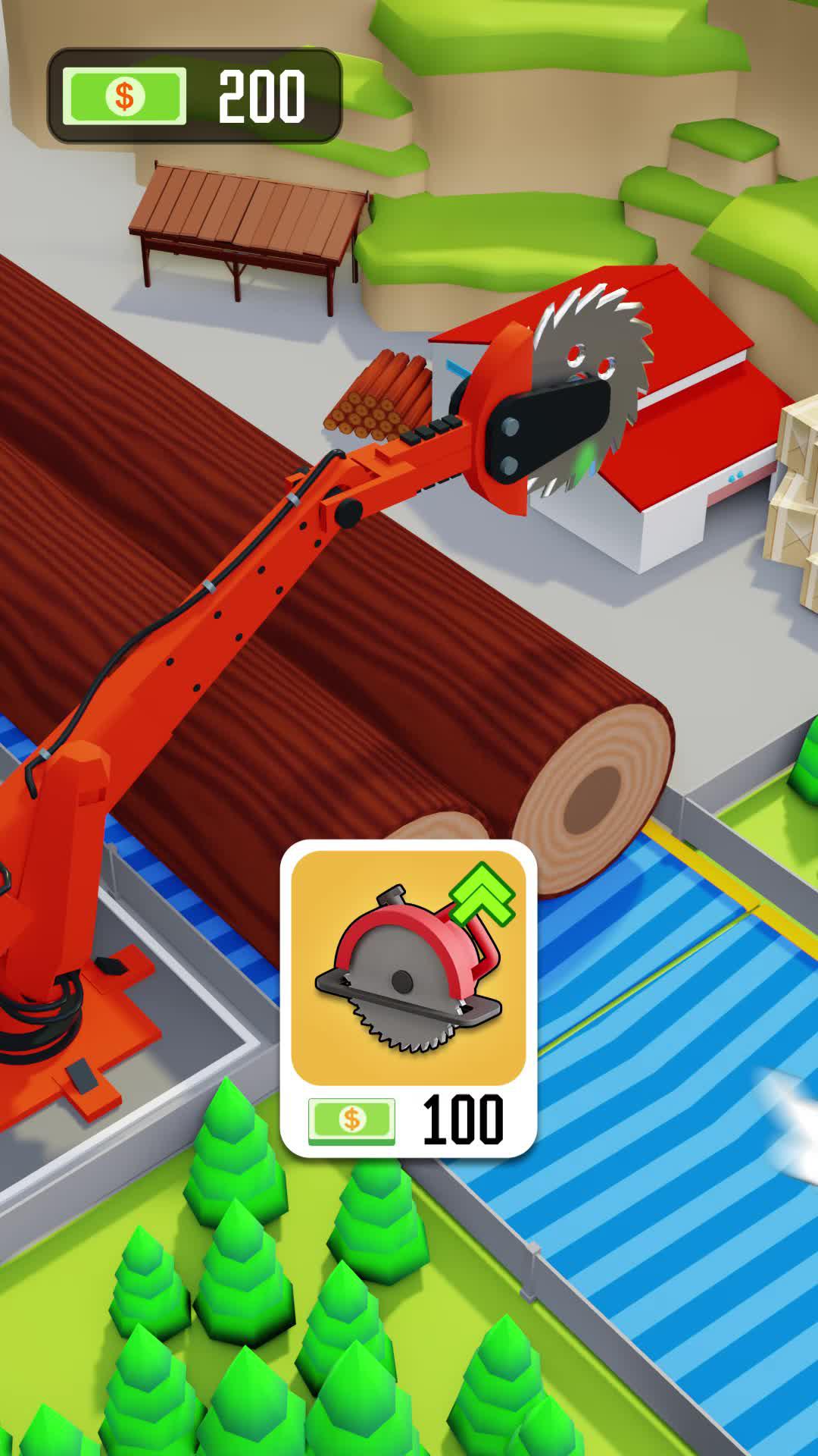 Build your own lumber harvesting empire!