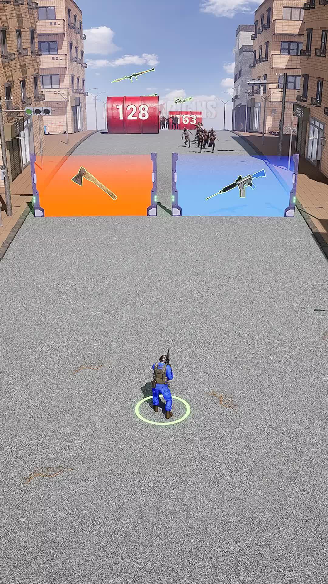 Now, pick up your weapons, and survive!