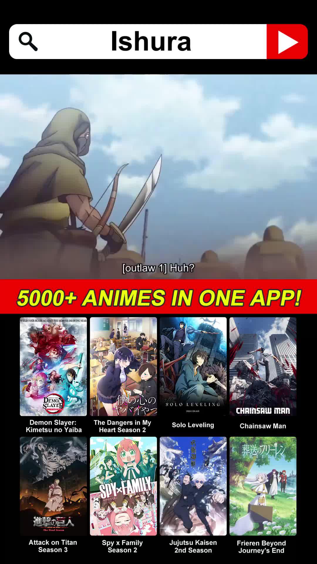 Download to watch the  animelive now!