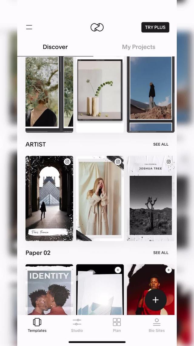 Upgrade your "link in bio" bio-site with Unfold. 