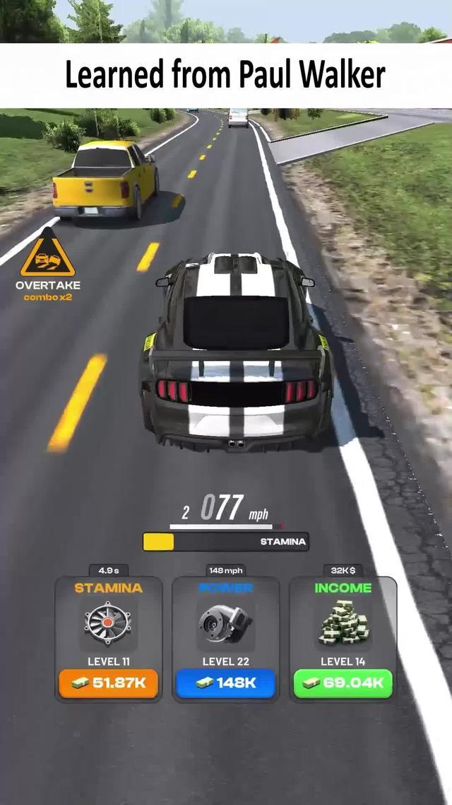 Nothing is better than overtake in the highway!