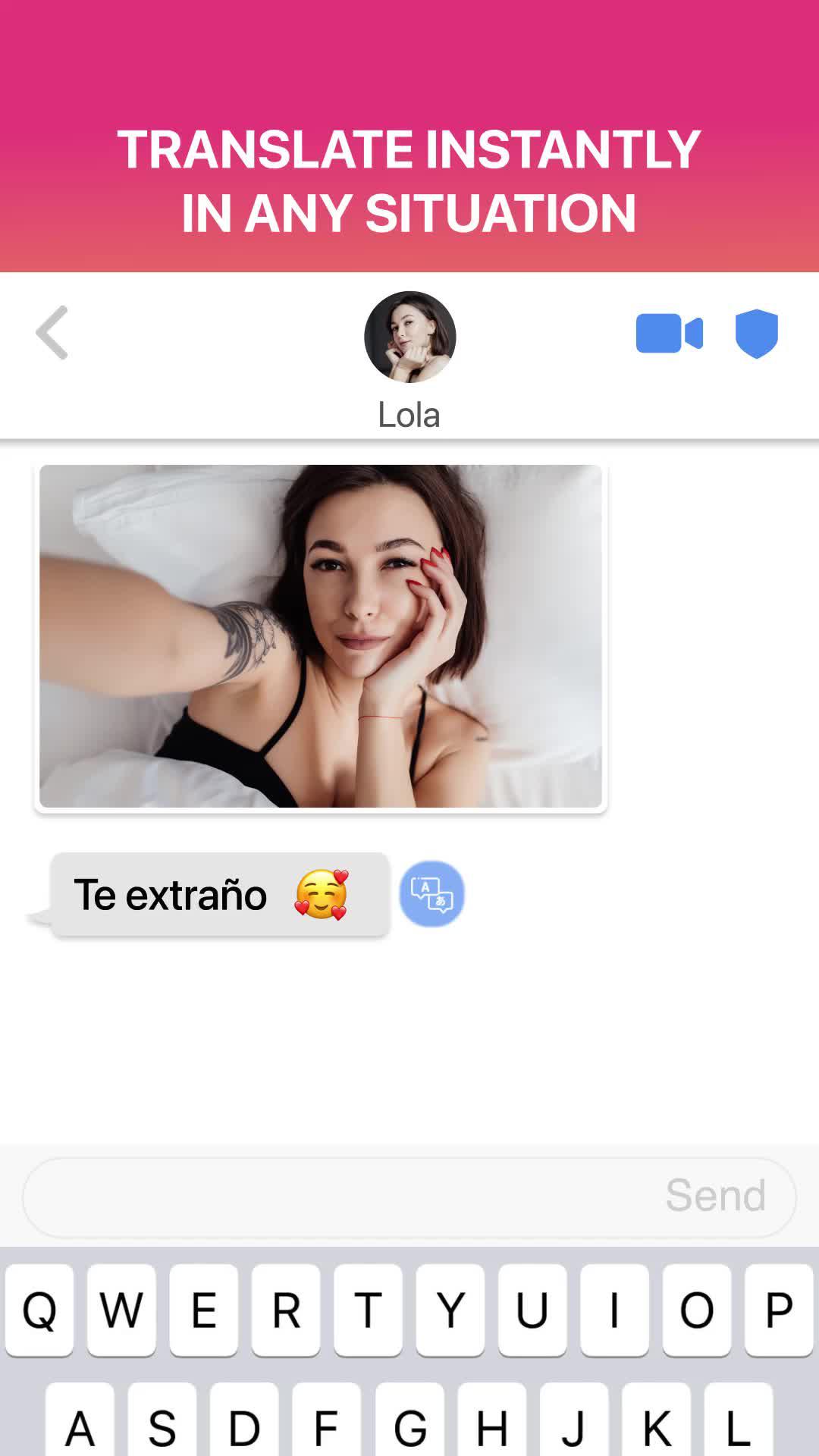 God translator: Messengers, Camera, Voice from 100+ languages!