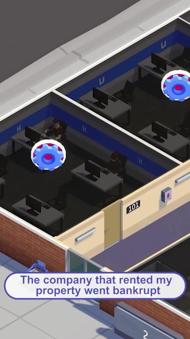 Manage Buildings and expand your real estate!