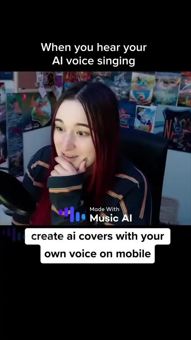 Create AI covers with your own voice on mobile