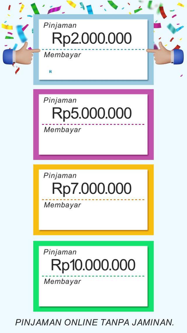 Dapatkan pinjaman hingga Rp10 juta