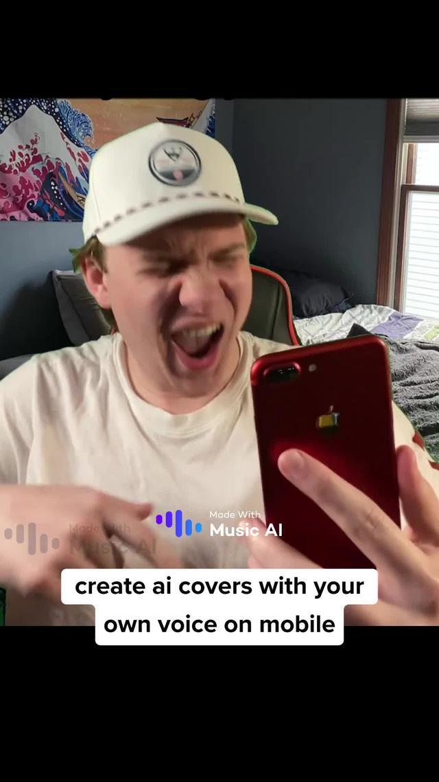 Create AI covers with your own voice on mobile