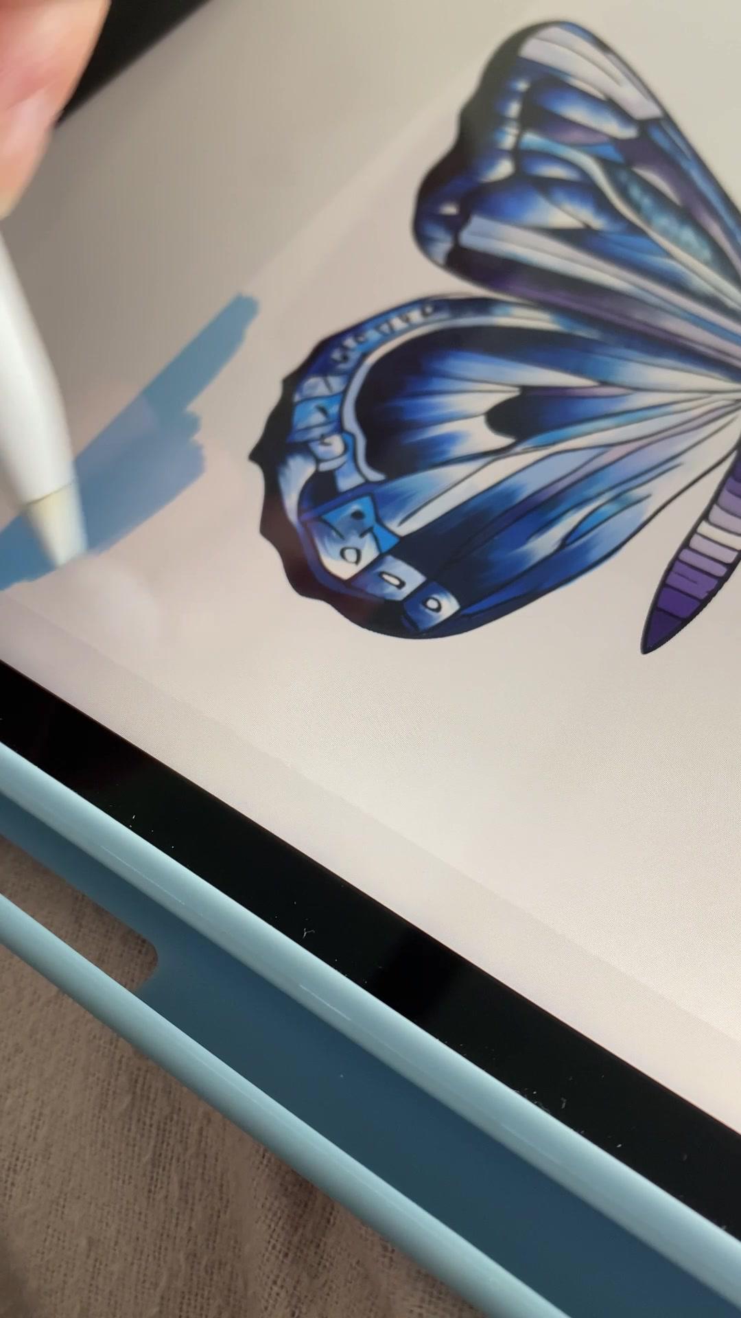 This was kinda relaxing! #colorpop #digitalcoloring #ad #drawwithme #artvlog