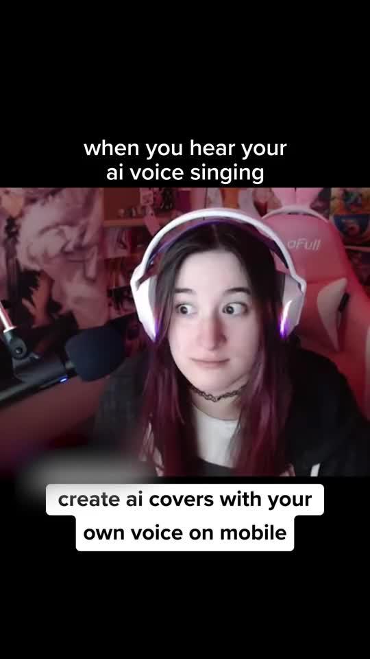 Create Ai Cover Songs with your own voice！