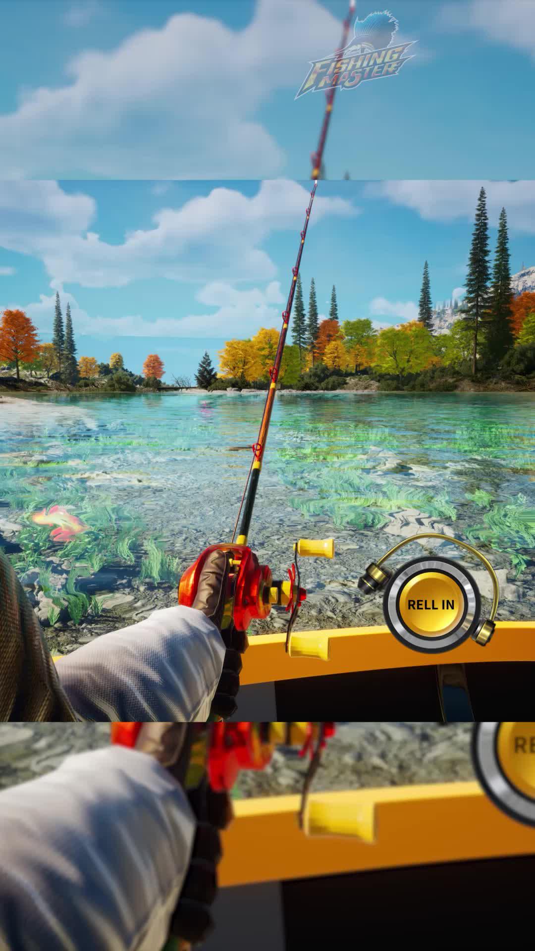 細膩逼真的3D畫面，帶你體驗釣魚的視覺盛宴！立即下載歡樂釣王傳奇！