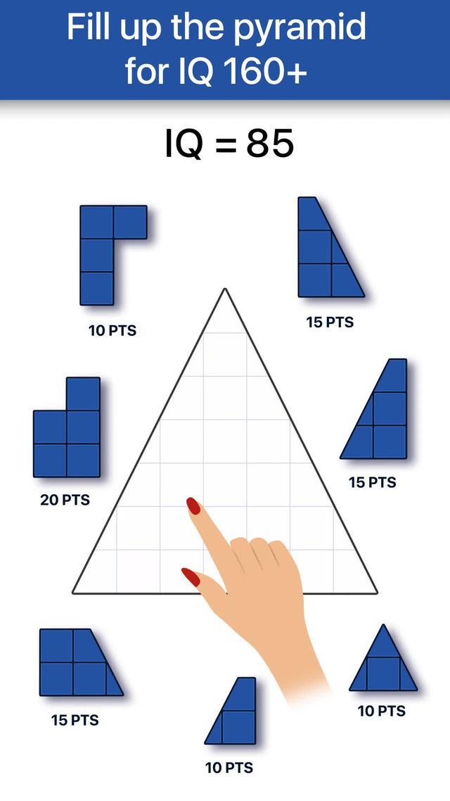 Mind & IQ puzzles with blocks