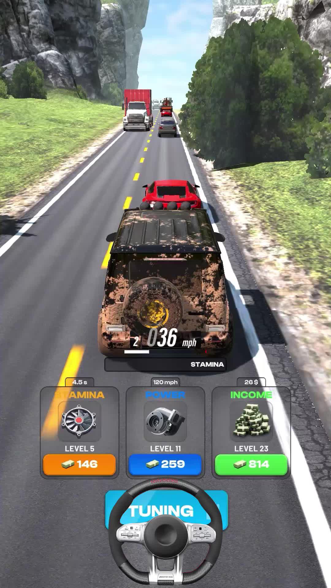 Nothing is better than overtake in the highway!