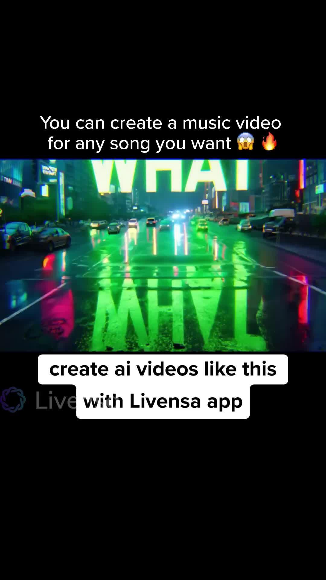 Create Al videos with your own words on mobile