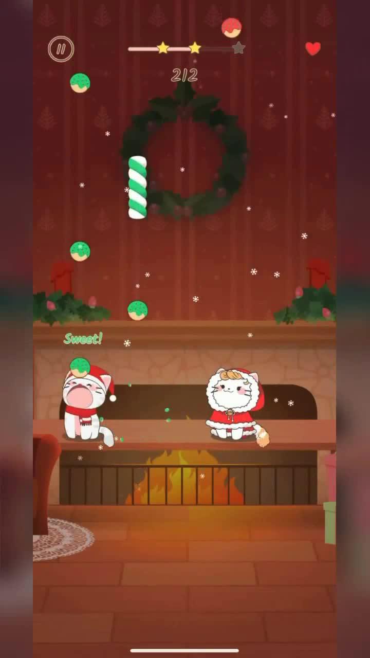 Mèo Giáng Sinh Dễ Thương