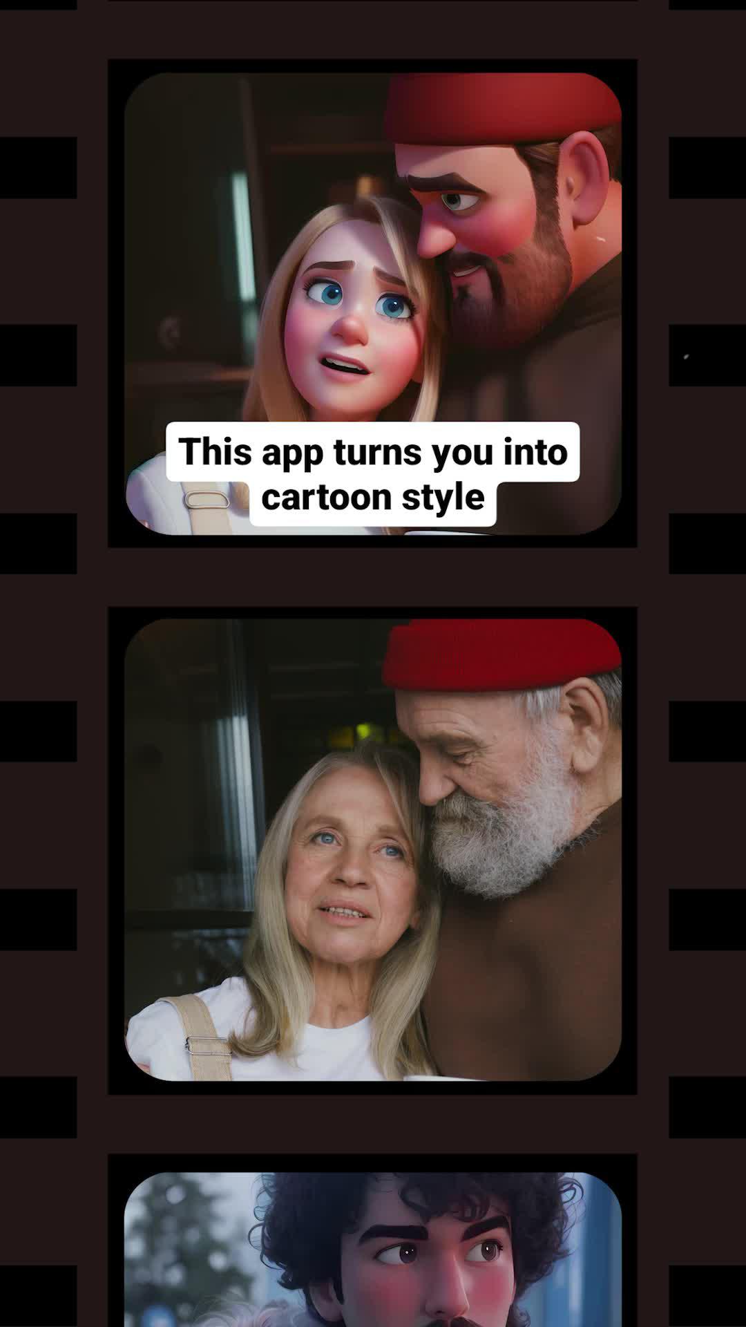 Easy-to-make exclusive AI CARTOON effect with one app