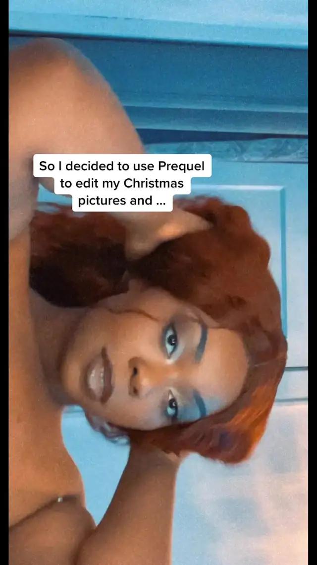 here’s how i edit my Christmas pics ! ❄️