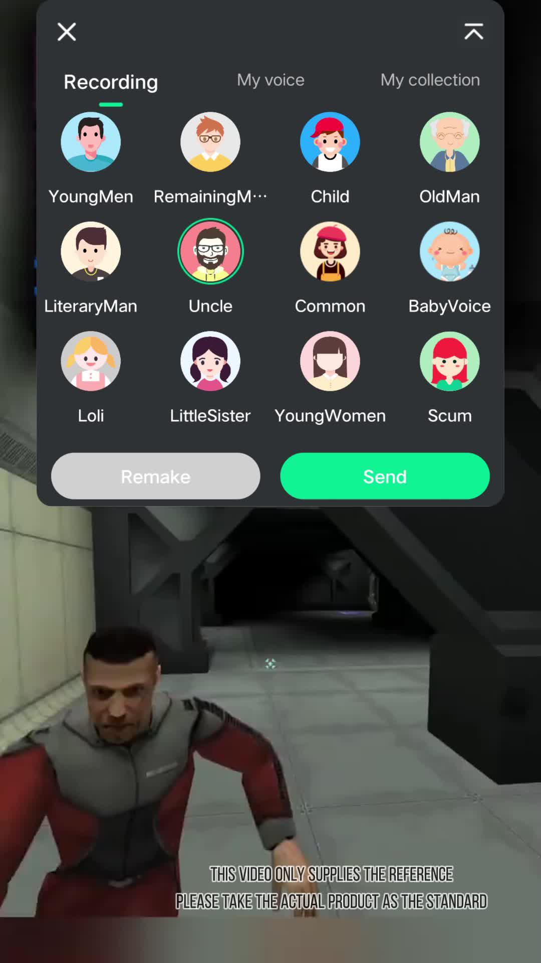 Omg , that voice change sounds so real!