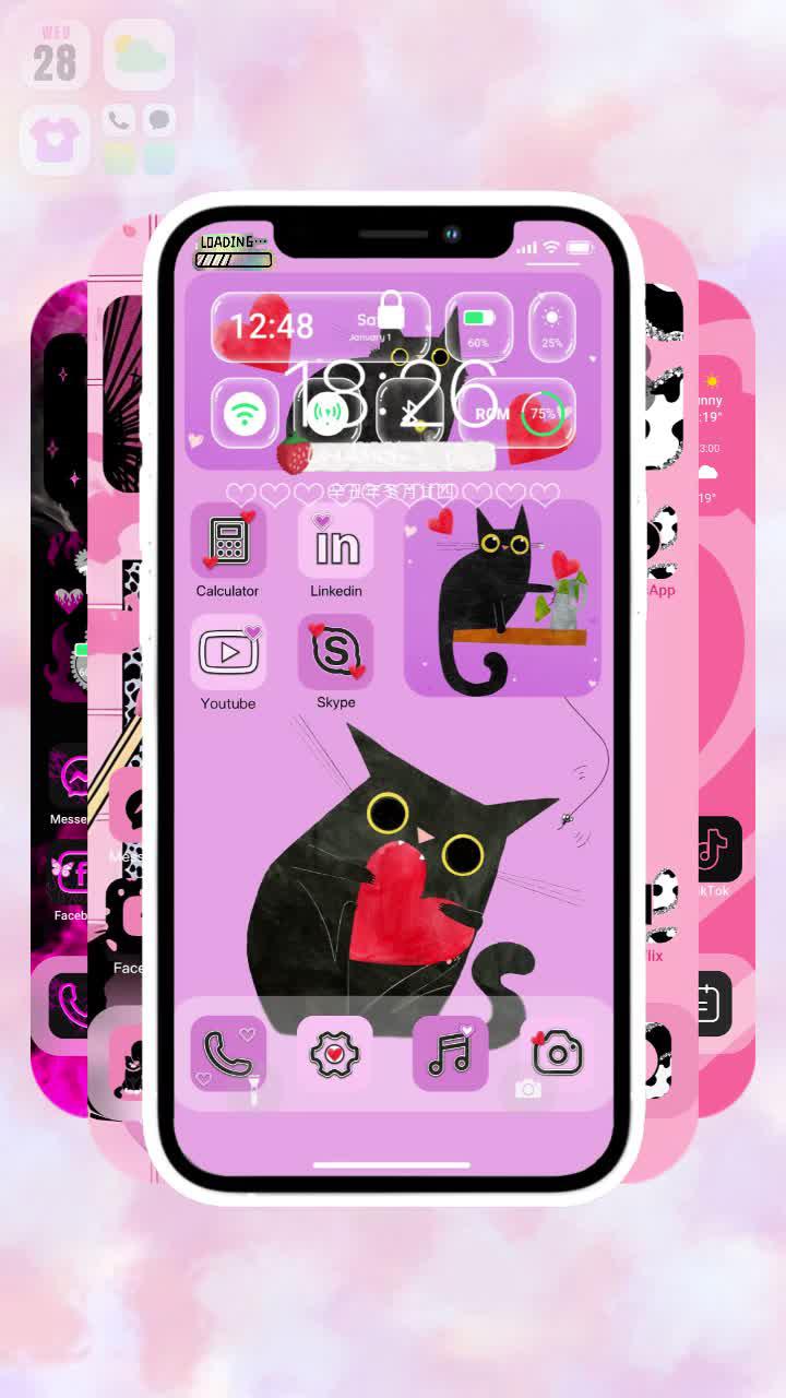 Satisfy your custom home screen