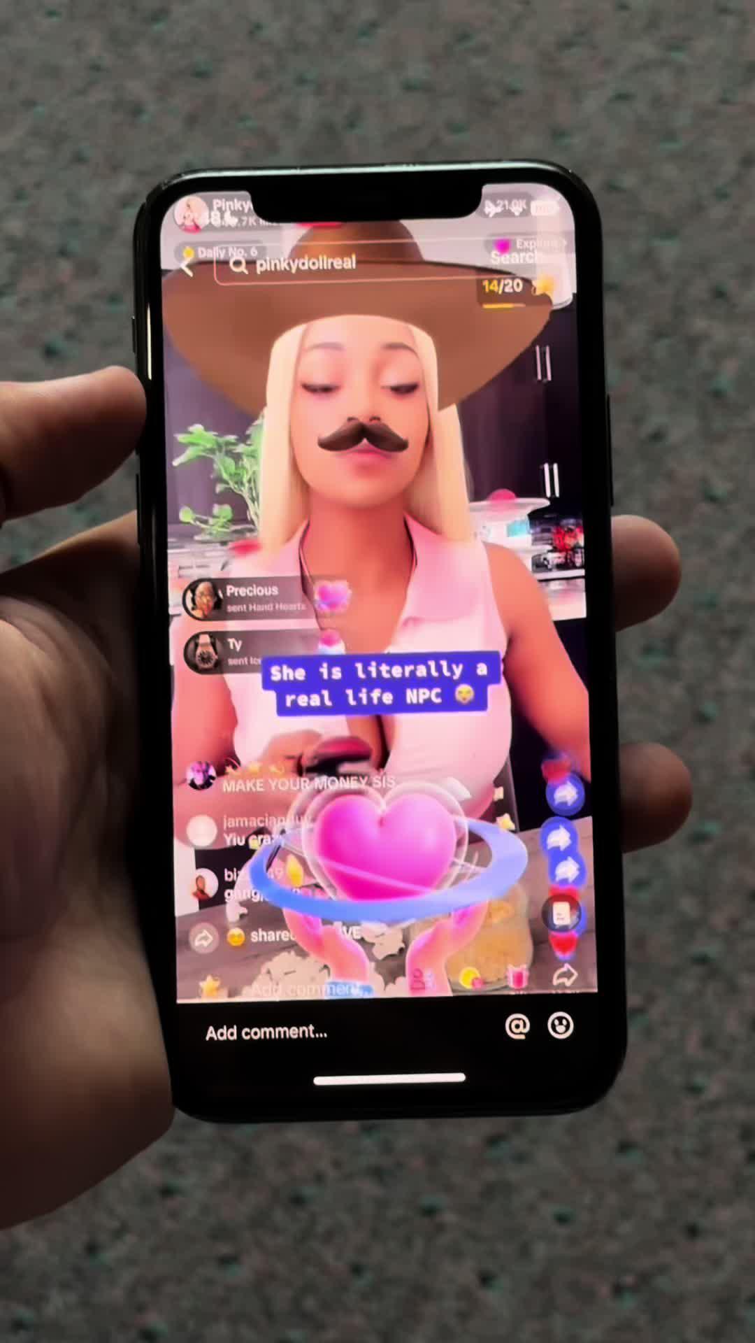 Go live and make new friends