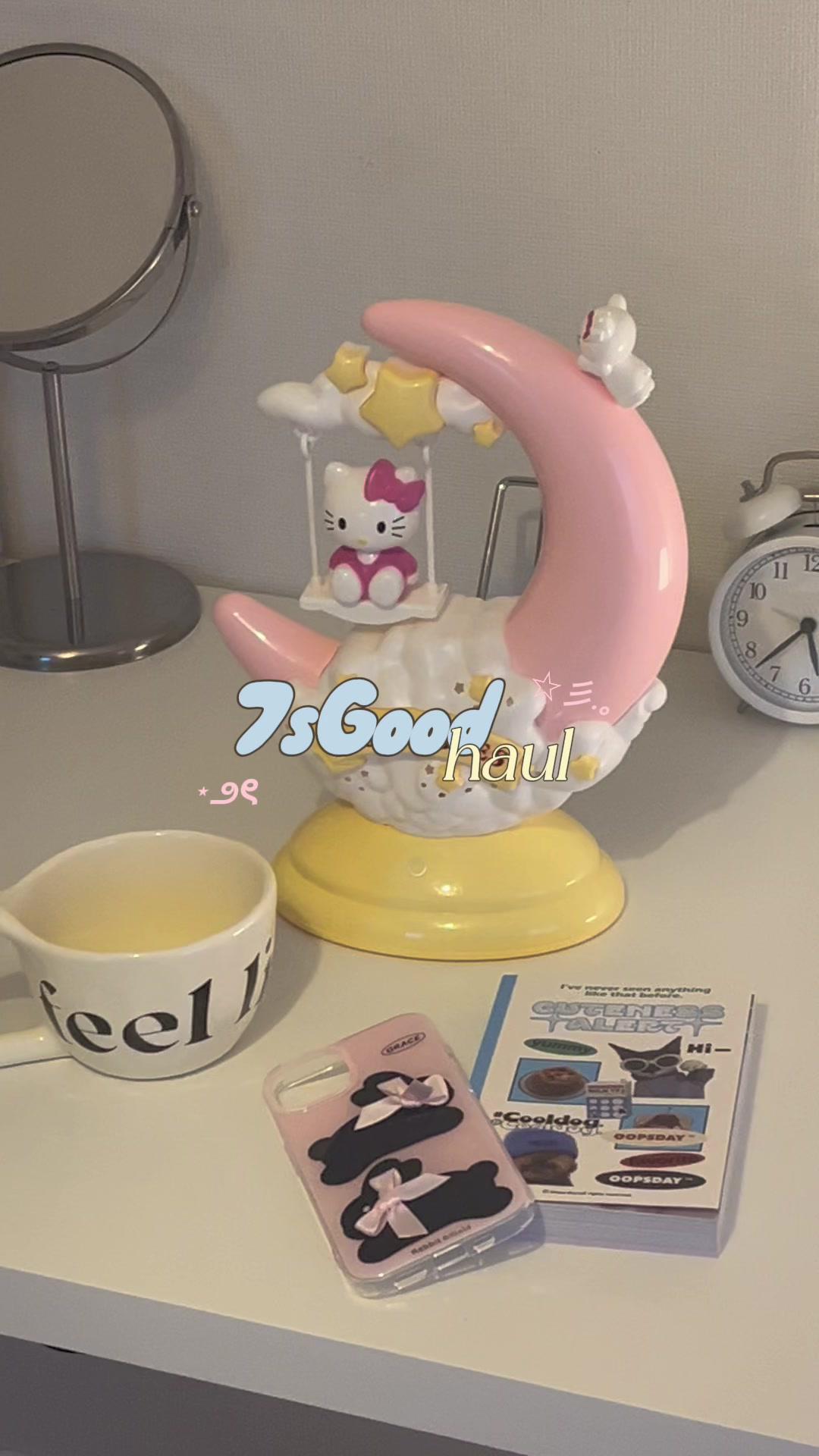 とっても可愛い商品が届きました💕               プロフィールに貼ってあるリンクから今回紹介した商品を見ることができます(👀)  #7sGood #7sGood購入品 #韓国雑貨 #開封動画 #myroom #雰囲気 #おすすめ #fyp