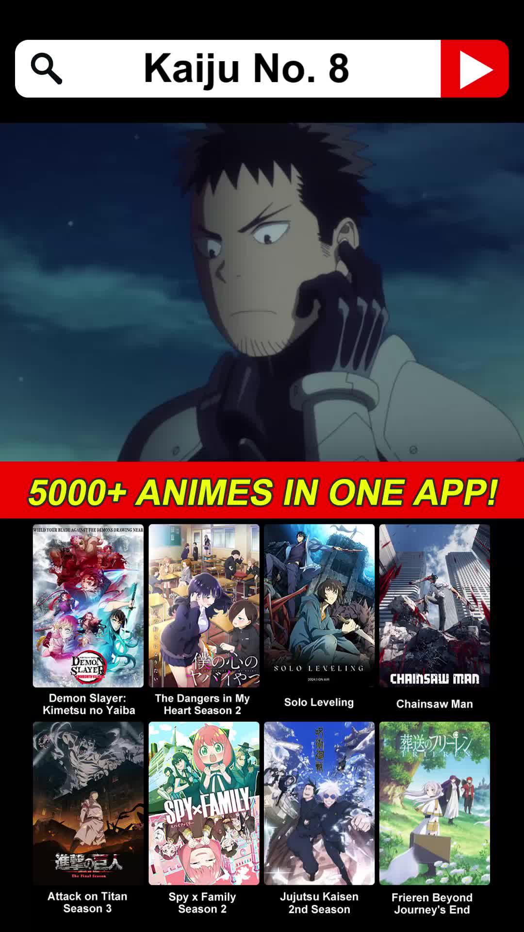 Download to watch the Hot-blooded anime