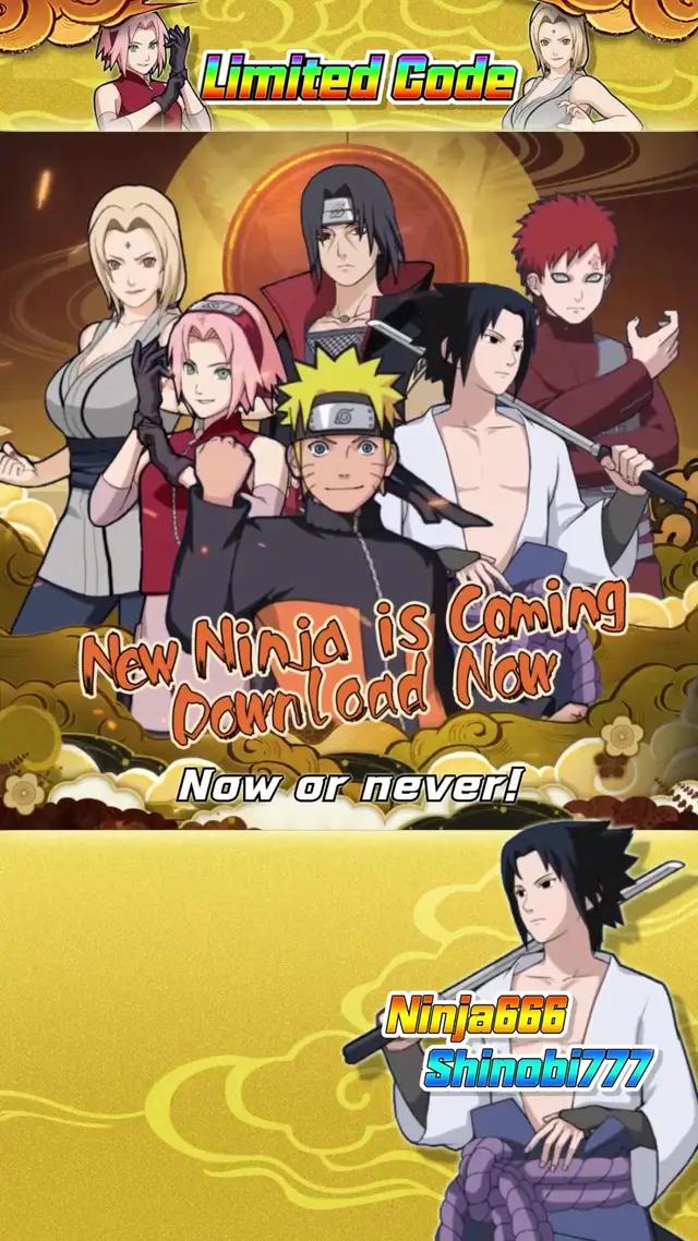 Free gift code: Shinobi777