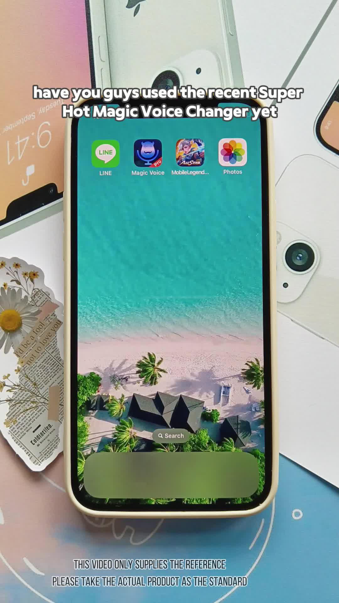 Omg , that voice change sounds so real!